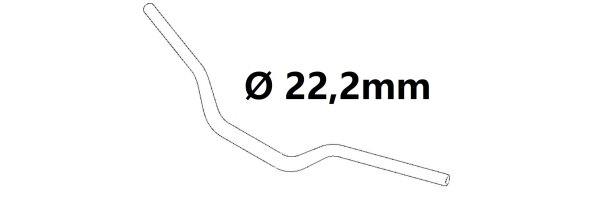 Lenkererhöhung für Lenkerdurchmesser 22,2mm bzw. 7/8&quot;