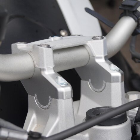 Handlebar risers 30 mm with offset 25 mm for BMW F 800 R 15-19