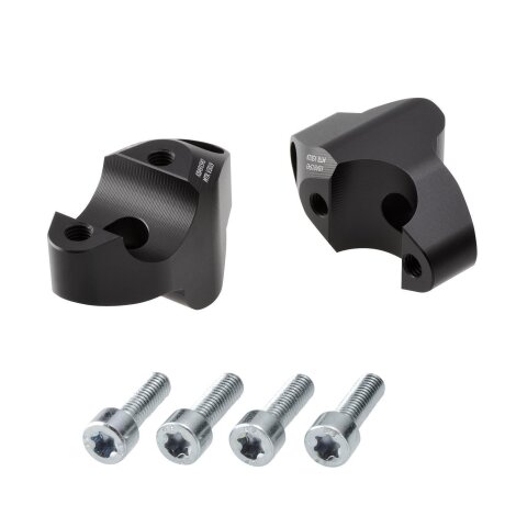 Handlebar risers 30 mm with offset 19 mm for KTM 1050 Adventure 14-16