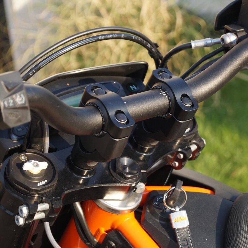 Handlebar risers 30mm with offset 19mm for KTM 1090 Adventure R 17-