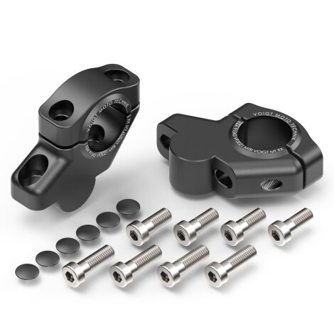 Handlebar risers 30 mm with offset 21 mm for KTM 1090 Adventure R 2017-2019