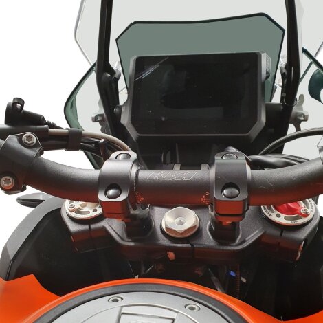 Handlebar risers 30 mm with offset 21 mm for KTM 1290 Super Adventure