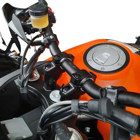 Handlebar risers 30 mm with offset 21 mm for KTM 1290 Super Adventure