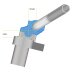 Handlebar risers 30 mm with offset 21 mm for Aprilia SMV Dorsoduro 1200 11-16