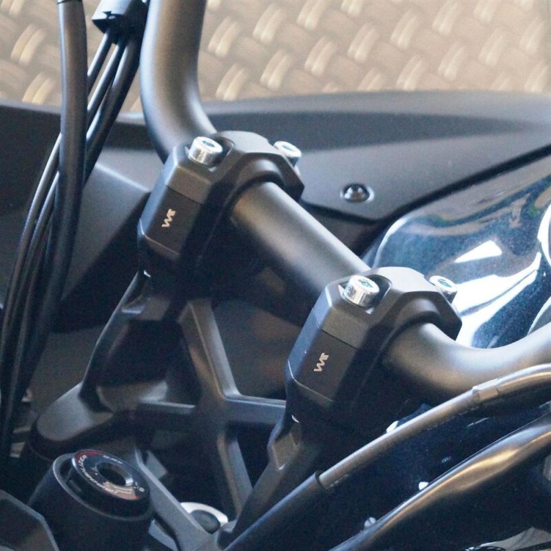 Lenkererhöhung 25mm für Kawasaki Versys 1000 & Versys 1000 SE 2015-