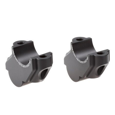 Handlebar risers 30mm and 15mm closer for BMW F 800 GS...