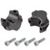 Handlebar risers 30 mm and 15 mm closer for BMW F 800 GS Adventure