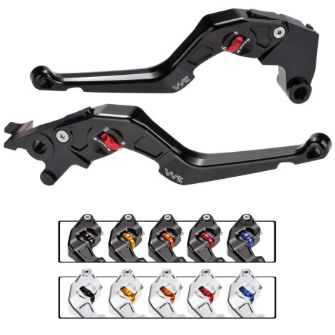 Brake and clutch levers for Benelli Leoncino 125 (U46) 22-