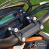 Handlebar risers 30 mm with offset 19 mm for KTM 1290 Super Adventure black anodized