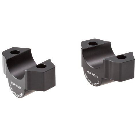 Handlebar risers 20 mm for Yamaha MT-10 & SP (RN45) 16-21 black anodized