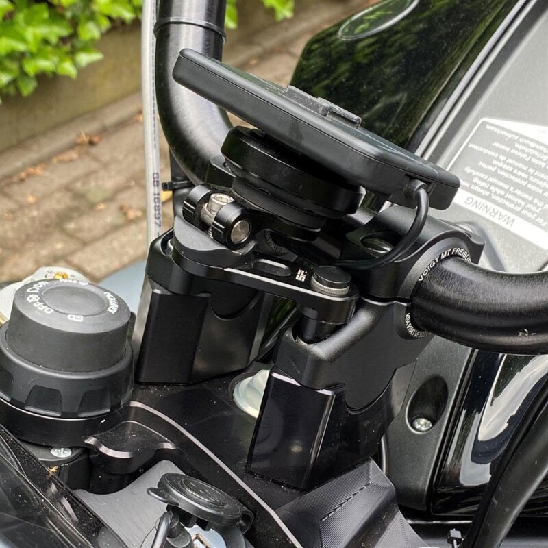 Handlebar risers 30mm with offset 21mm for Energica Eva EsseEsse9 /+ / Ribelle