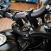 Handlebar risers 25 mm for KTM 390 Adventure 19 - black anodized