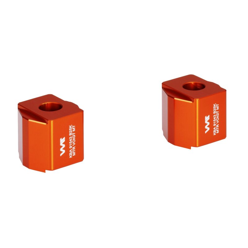 Lenkererhöhung 25 mm für KTM 390 Adventure 19 - orange eloxiert
