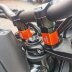 Lenkererhöhung 25 mm für KTM 390 Adventure 19 - orange eloxiert