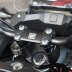 Handlebar risers 25 mm for Honda NC 750 X 21- black anodized