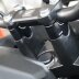 Handlebar risers 25 mm for Honda NC750X 2021- black anodized
