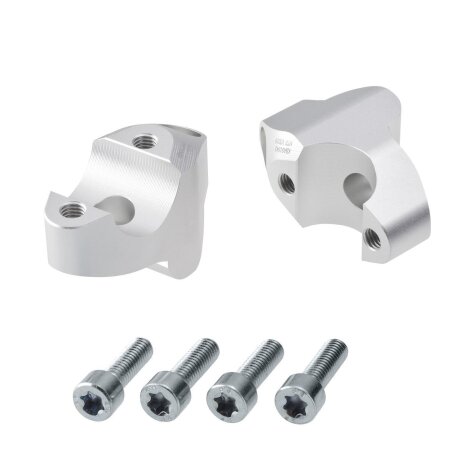 Handlebar risers 30 mm with offset 19 mm for KTM 890 Adventure / L / R / Rally 21-