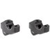 Handlebar risers 30 mm with offset 21 mm for Honda CMX 500 Rebel (PC56) 17-> black anodized