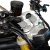 Lenkererhöhung 30 mm mit Versatz 20 mm für Triumph Speed Triple 1200 RS silbern eloxiert