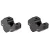 Handlebar risers 30 mm with offset 20 mm for Aprilia Tuono V4 RF / RR / Factory 1100 2017-> black anodized