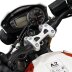 Handlebar risers 30 mm with offset 20 mm for Triumph Speed Triple 1050 i (515NV) 10-15 silver anodized