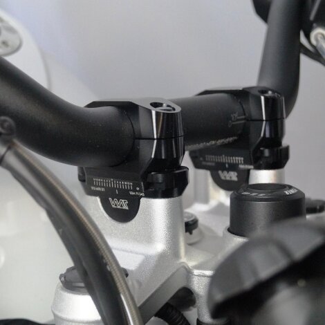 Handlebar riser adjustable for BMW R 1250 RT 21-