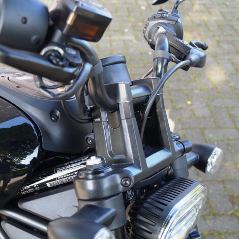 Handlebar riser 25 mm for Harley Davidson Sportster S 2021 -