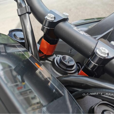 Handlebar risers 25 mm for KTM 1290 Super Duke GT
