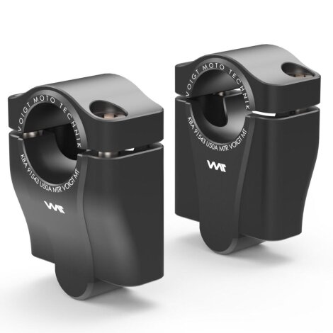 Handlebar conversion to fat-bar, 50 mm riser for Yamaha XV 535 Virago (VJ 01) 98-03