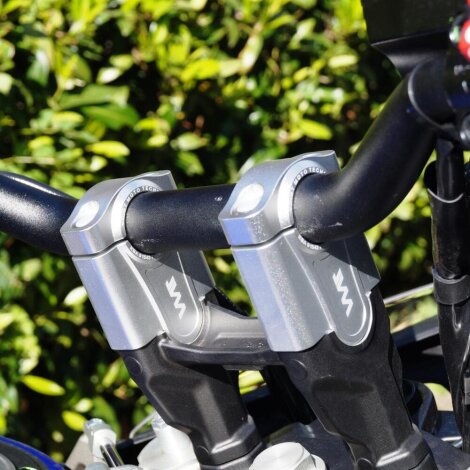 Handlebar risers 50 mm for Zero Motorcycles DSR 14.4 Performance Dual Sport (Z1) 19-
