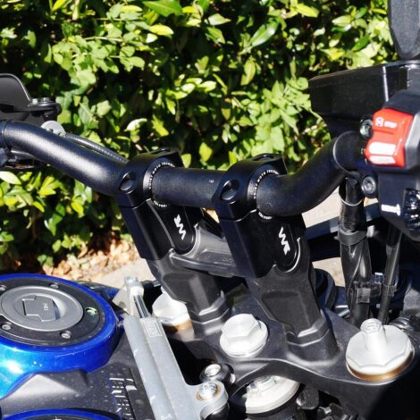 Handlebar risers 50 mm for Zero Motorcycles DSR Performance Dual Sport (Z1) 16-19