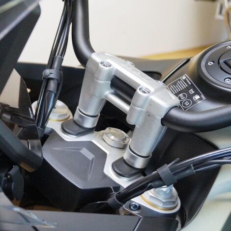 Lenkererhöhung 20 mm, 30 mm & 40 mm für Triumph Tiger 1200 Rally Pro 22-