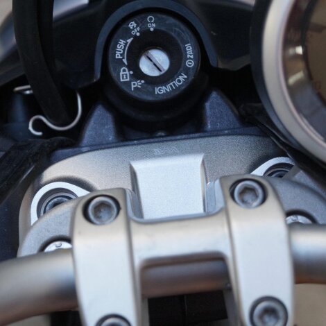 Handlebar riser with offset for Ducati Scrambler 400, 800 & 1100 models