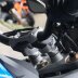 Handlebar riser 30  mm with offset 22  mm for Suzuki GSX-S 1000 S Katana 2022- black anodized