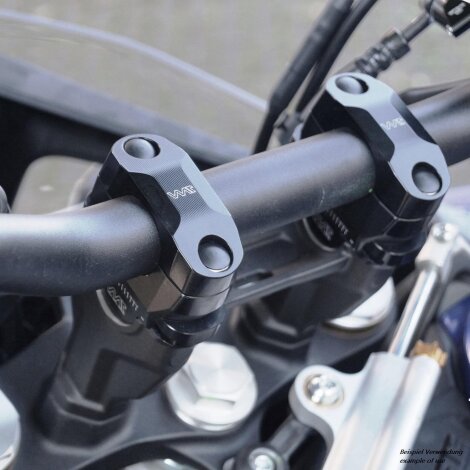 Handlebar riser adjustable for Yamaha MT 125 (RE11 & RE29) 14-19