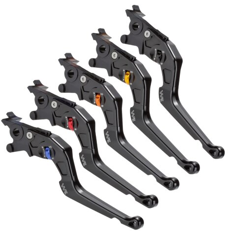 Brake lever and clutch lever set CNC milled for Mondial, Pelpi HPS, Cafe Racer, CR 300S (MR) 17-