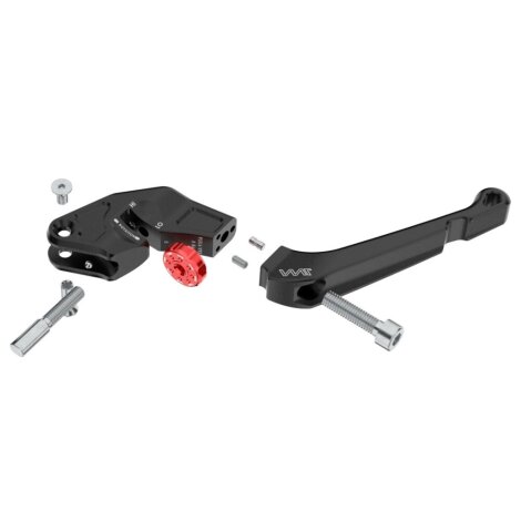 Brake lever and clutch lever set CNC milled for Triumph Street Triple 765 R / RS (HD01) 16-18