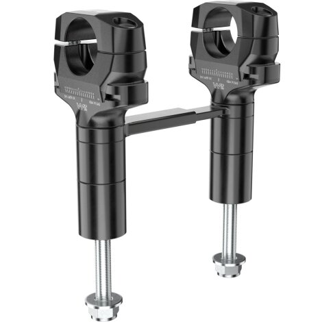Handlebar riser adjustable for 28,6 mm (1 1/8 inch) handlebars