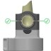 Handlebar conversion to fat-bar, 20 mm riser for Yamaha FZS 1000 Fazer (RN06) 00-04
