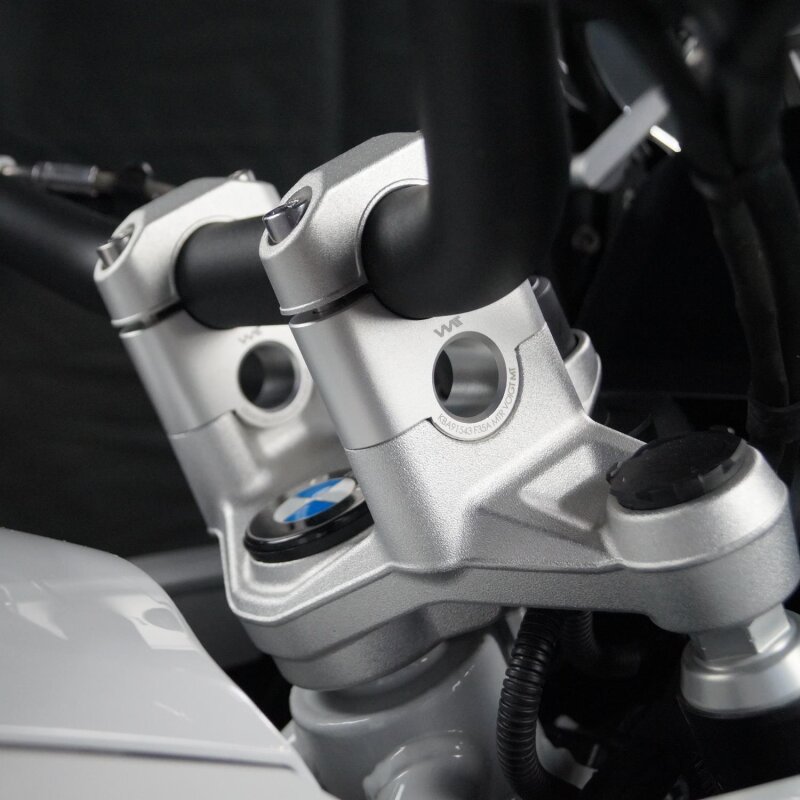 Handlebar risers 35mm for BMW R1250GS and Adventure & HP from 2018 versionhole