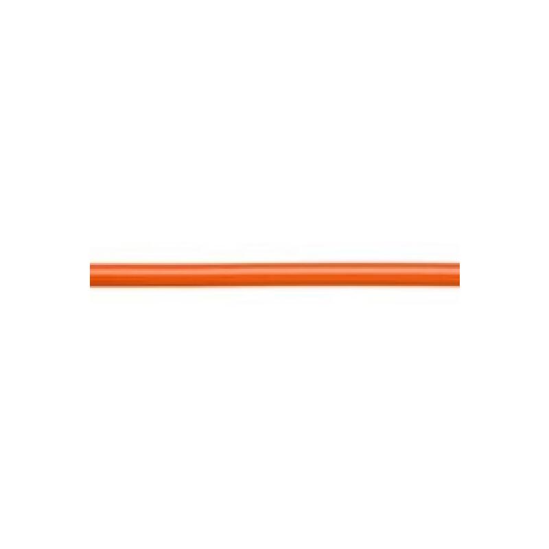 steel braided hose with orange pvc cover
