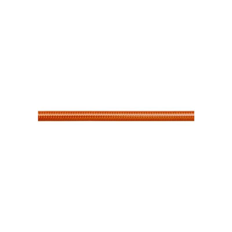 steel braided hose with orange transparent pvc cover